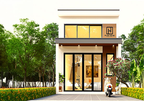 Nhà tầng lững 5.4x21 tại Vũng Tàu