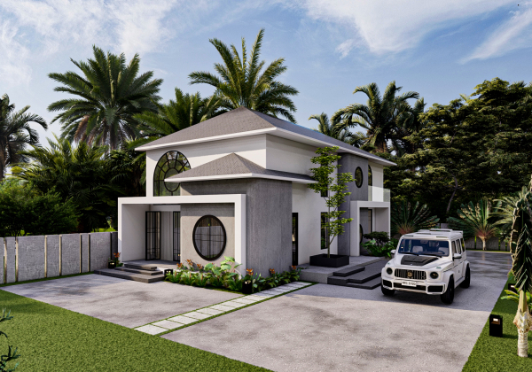 BIỆT THỰ SÂN VƯỜN LONG AN