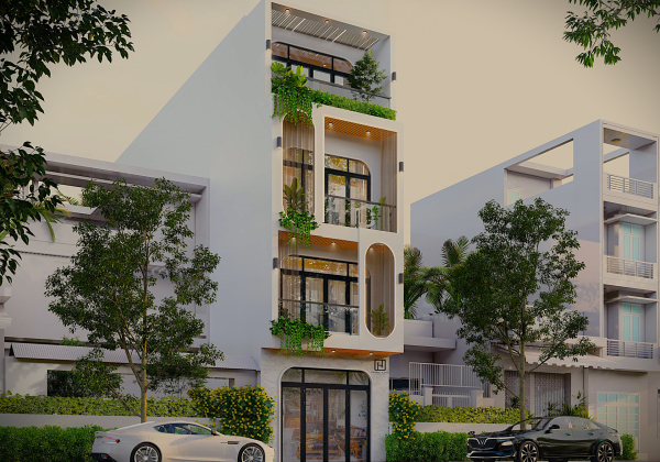 NHÀ BA TẦNG HIỆN ĐẠI BÌNH DƯƠNG
